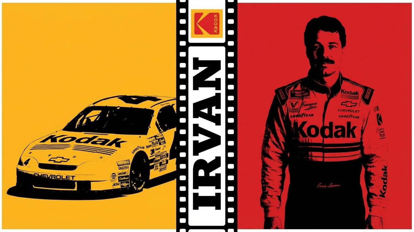 Ernie Irvan Kodak Pop Art