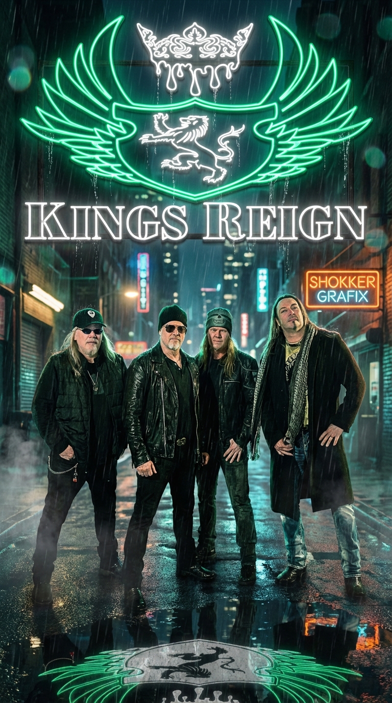 Kings Reign Noir Poster