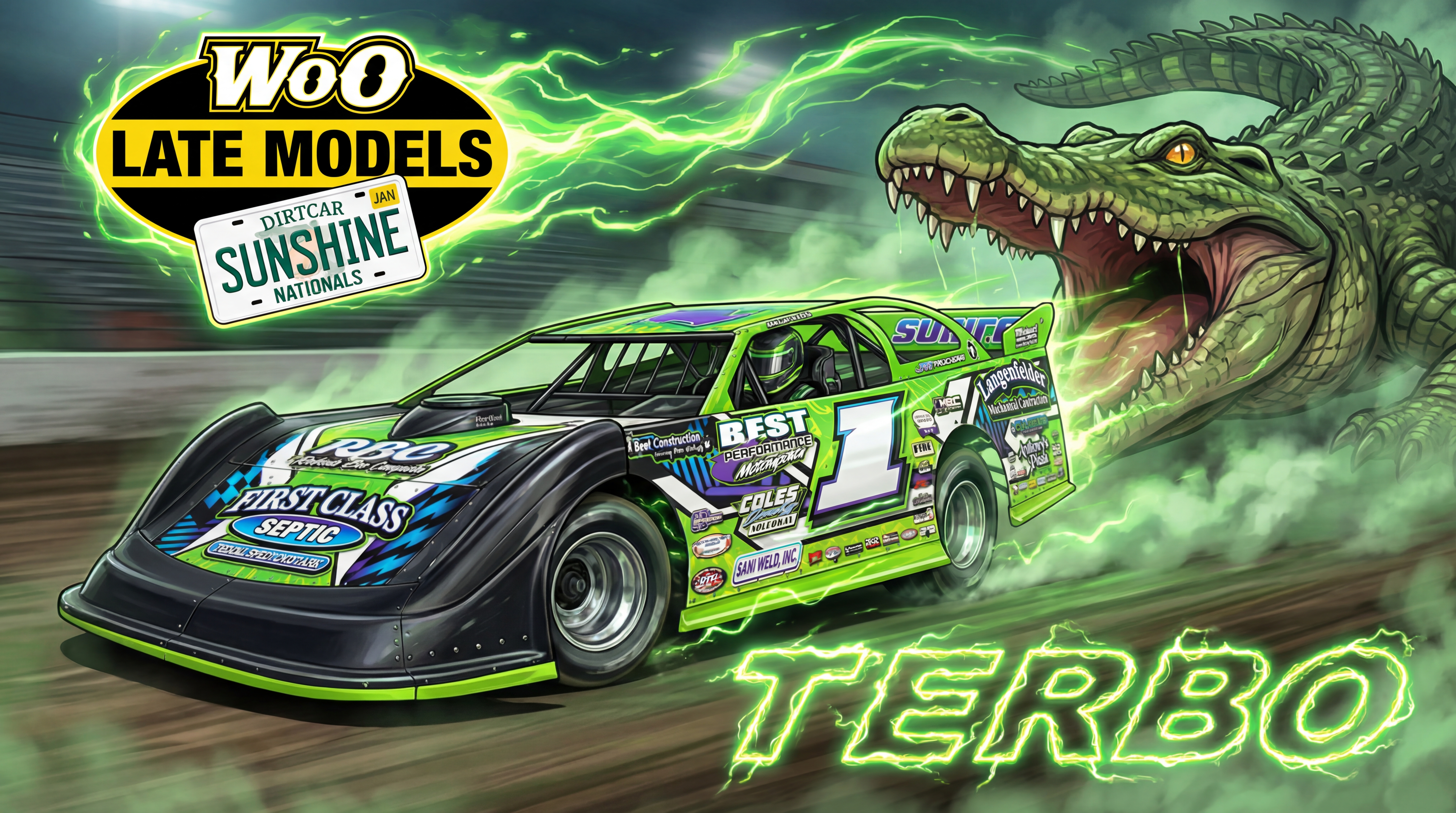 Terbo - Explosive Golden Alligator