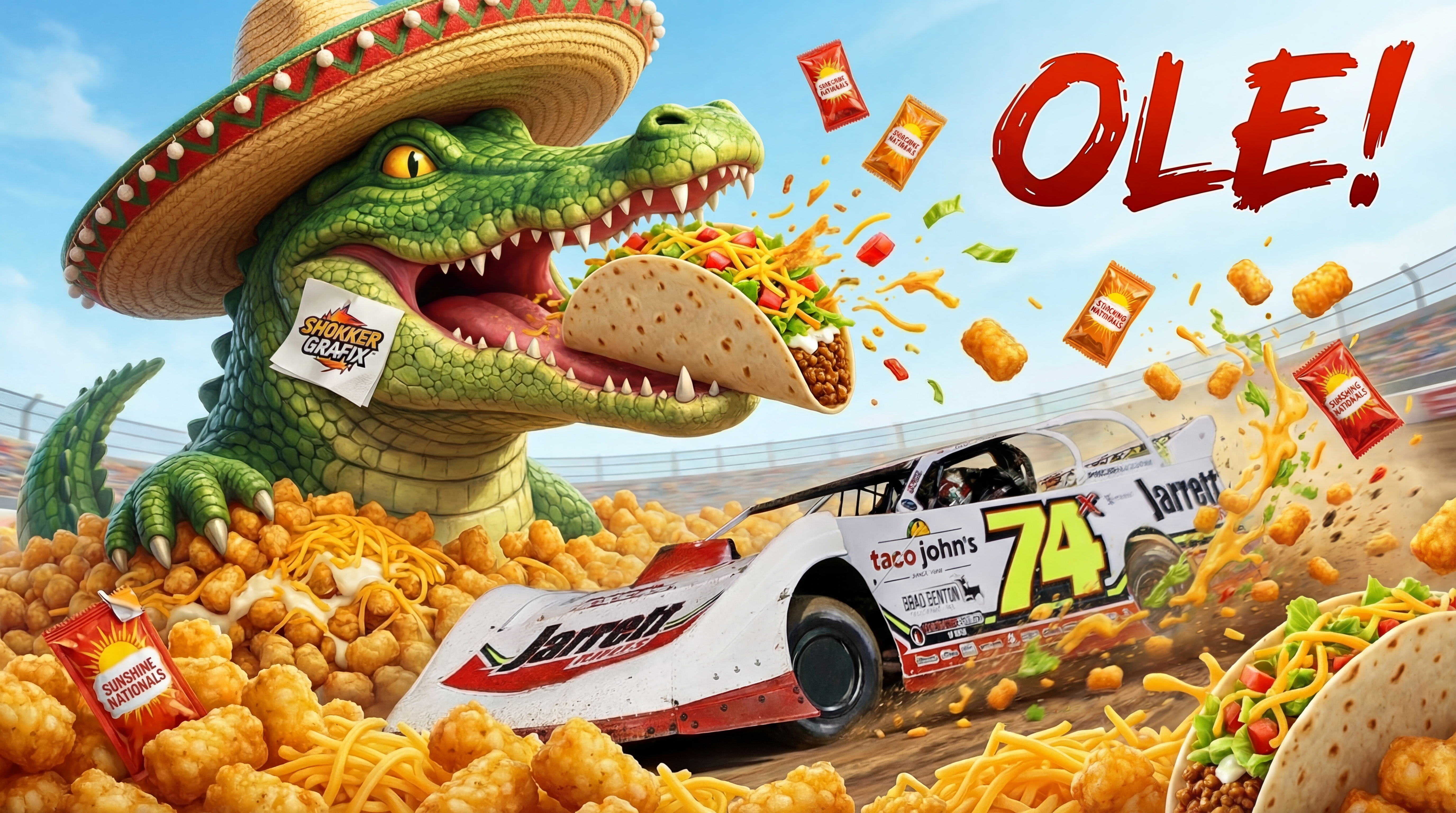 Alligator Taco Humor Variant